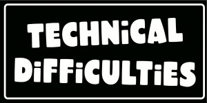 Technical Difficulties Logo