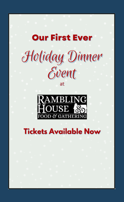 Peacock’s Holiday Dinner Event